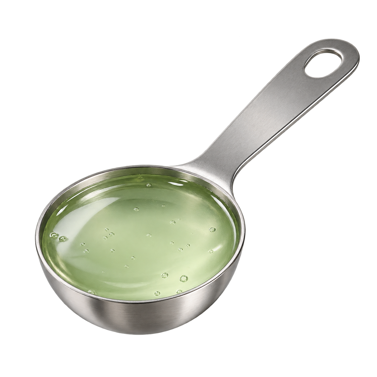 Aloe Vera dans une cuillère doseuse